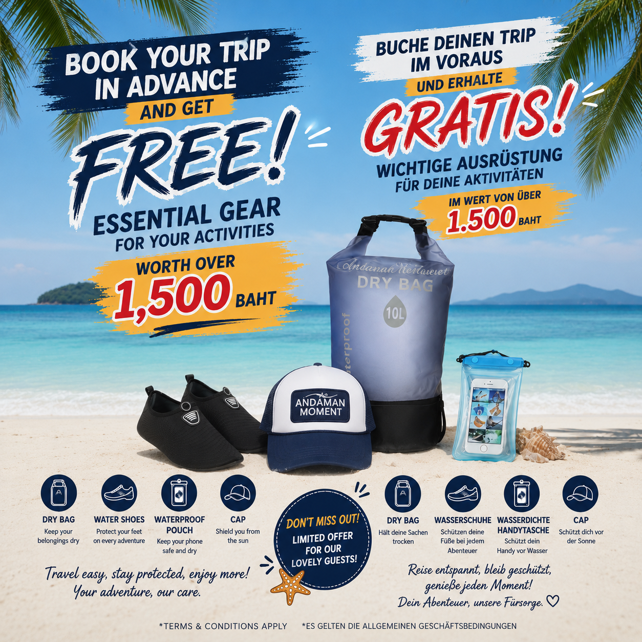 JET SKI ADVENTURE – 6 ISLANDS (4 HOURS) FOR
